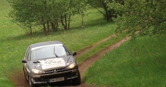 Testy V10 Rally Team i Tomasza Harczuka